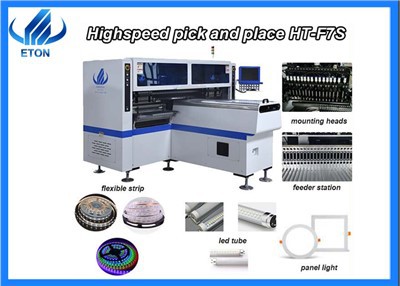 34 Heads SMT Mounter HT-F7S 180K Speed