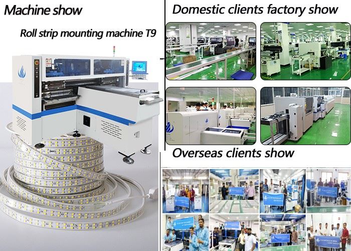 LED Neon Roll To Roll Strip Mounting Machine
