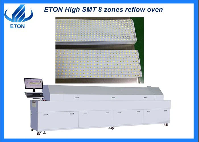 1200KG High-speed Electronic Manufacturing Reflow Oven Machine