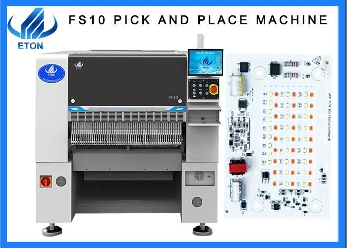 Complete SMT Line Solution Flexible Smart 10 Head 40000CPH