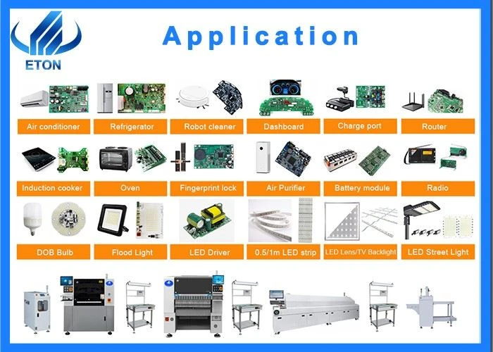 Complete SMT Line Solution Flexible Smart 10 Head 40000CPH suppliers